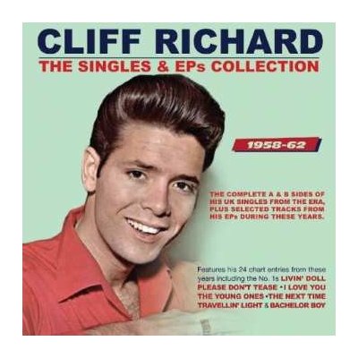 Cliff Richard - The Singles & EPs Collection 1958-62 CD – Zboží Mobilmania