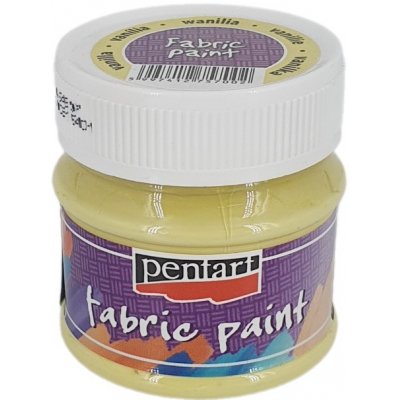 pentart Barva na textil vanilková 50 ml – Zboží Mobilmania