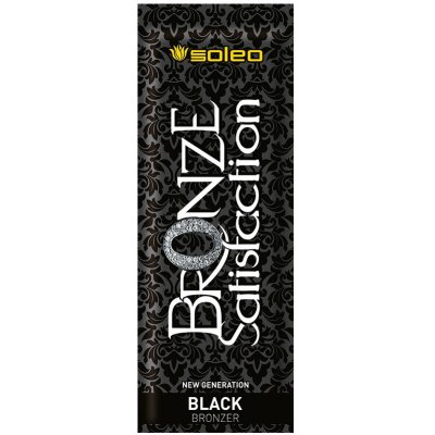 Soleo Bronze Satisfaction Black Bronzer 15 ml – Zboží Dáma