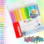 Kores Kolores Pastel Lollipopz 93322 24 barev – Zboží Živě