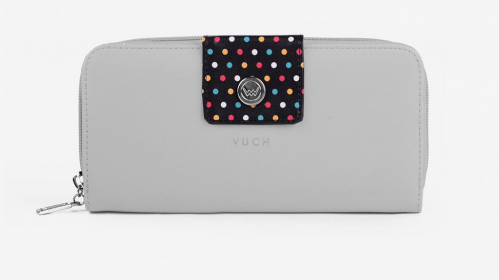 Vuch Designová dámská peněženka Stevie Sully šedá