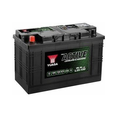 Yuasa YBX Active Leisure & Marine 12V 100Ah 720A L35-100 – Zboží Mobilmania