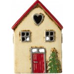 Ib Laursen Keramický svícen Stillenat Green Red Roof and Christmas Tree, multi barva, keramika – Zboží Dáma Ib Laursen Keramický svícen Stillenat Green Red Roof and Christmas Tree, multi barva, keramika – Zboží Dáma