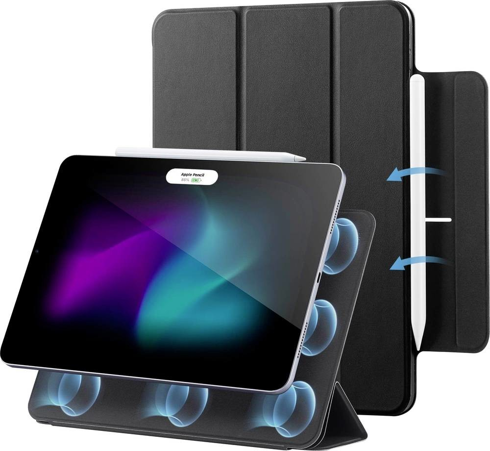 ESR Rebound Magnetic Case Compatible with iPad Air 13 2024 12.9 6th 5th 4th Gen 1B1980106 Black
