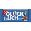 Gut & Günstig Alpská mléčná čokoláda s lískooříškovým krémem 100 g