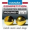 Výroba nástrahy Hanák Competition Tungstenové Hlavičky Round Zlaté 2,0 mm