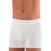 Boxerky, trenky, slipy, tanga Brubeck pánské boxerky Merino BX10430 K krémová