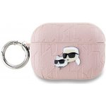 Karl Lagerfeld PU Embossed Choupette Heads Pouzdro pro AirPods Pro 2 KLAP2PGKCPP – Zboží Živě