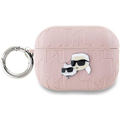 Karl Lagerfeld PU Embossed Choupette Heads Pouzdro pro AirPods Pro 2 KLAP2PGKCPP – Zboží Živě