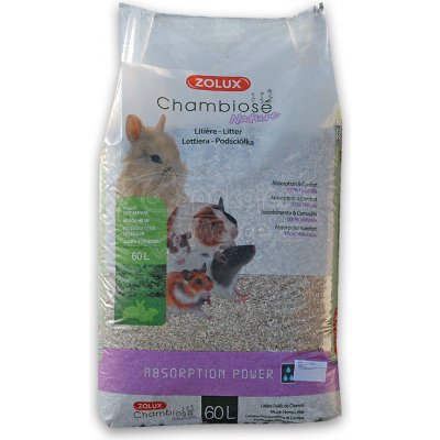 Zolux Konopná podestýlka Chamboise Nature 60 l – Zboží Dáma