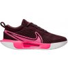 Dámské tenisové boty Nike Zoom court pro premium all court tmavě červená