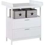 Roba Hamburg Přebalovací komoda se 2 šuplíky - White – Zbozi.Blesk.cz