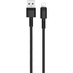XO NB-Q166 USB - iPhone lightning, 5A, 1m, černý