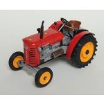 Kovap Traktor Zetor 25A červený na klíček – Sleviste.cz