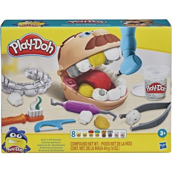 Hasbro Play-Doh NOVÝ ZUBAŘ S VLASY 20618 od 248 Kč - Heureka.cz