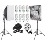 Studio SOFTBOX 50x70cm - Stativ - žárovky 85W x8 ks SADA Studiový Blesk L2 – Hledejceny.cz