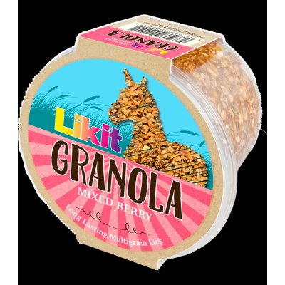 Likit Liz pro koně náhradní náplň granola mixed berry 0,55 kg – Zbozi.Blesk.cz