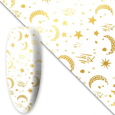 Starnails Zdobicí fólie na nehty Gold Series Sky 100 cm – Hledejceny.cz