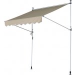 Goleto Teleskopická markýza 200 x 150 cm béžová – Zboží Mobilmania