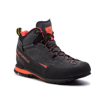 La Sportiva Boulder X Mid carbon flame