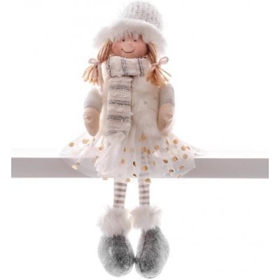 MagicHome Dekorace XmMX449 Holčička 33 cm ST8090706 – Hledejceny.cz