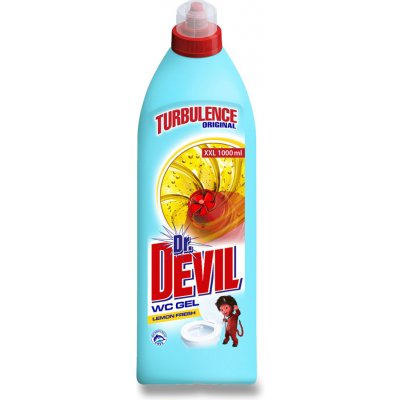 Dr. Devil WC gel Turbulence Original Lemon fresh 1 l – Zboží Dáma