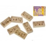 Domino Dřevěné zvířátka – Zboží Živě