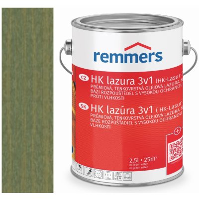 Remmers HK Lasur 2,5 l zelená sůl – Zboží Mobilmania