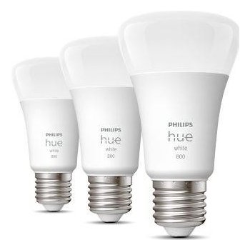 Philips Hue Bluetooth LED White set 3ks žárovek 8719514329881 E27 A60 3x9W 3x800lm 2700K bílé stmívatelné