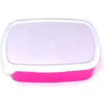 Plastový box s víkem 18 x 13 x 6 cm - růžová sublimace termotransfer – Zboží Dáma