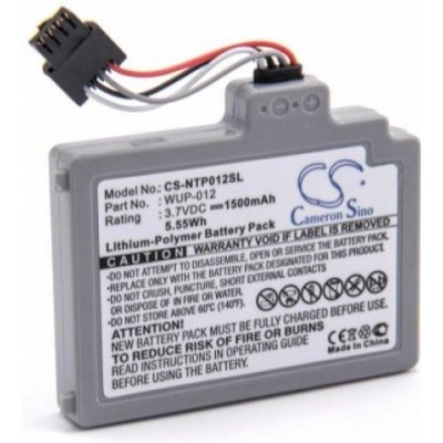 VHBW Baterie pro Nintendo Wii U Gamepad, WUP-012, 1500 mAh - neoriginální – Hledejceny.cz