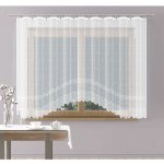Hotová záclona nebo balkonový komplet, Madison, bílá 280 x 140 cm – Sleviste.cz