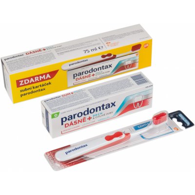 Parodontax Gum + Breath & Sensitivity 75 ml + kartáček – Zboží Mobilmania