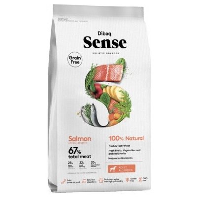 Dibaq Sense Dog Salmon Grain Free 2 x 12 kg