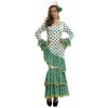 Karnevalový kostým Tanečnice flamenga zelená