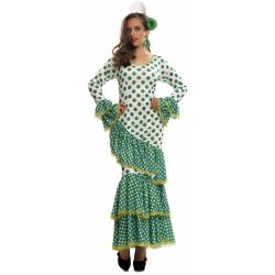 Tanečnice flamenga zelená