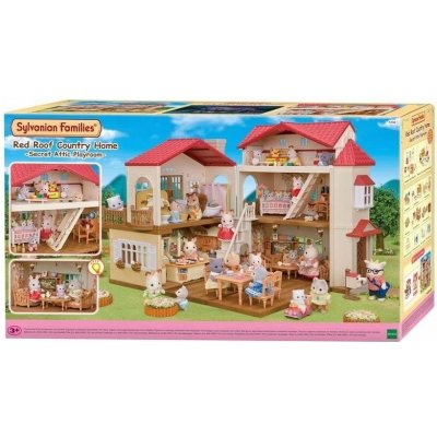 Sylvanian Families 5708 Patrový dům s červenou střechou C – Zbozi.Blesk.cz