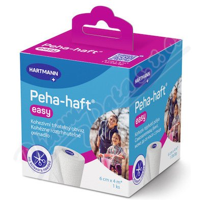 Peha-haft easy kohezivní trhat. obvaz 6 cm x 4 m 1 ks – Hledejceny.cz