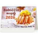 Stolní Helma Babiččiny recepty 2026 – Zboží Dáma