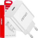 Síťová nabíječka USB-C 20W Quick Charge 230V AMIO-03891 – Zboží Živě