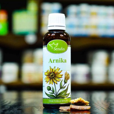 Serafin tinktura z bylin Arnika 50 ml – Zbozi.Blesk.cz