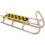 Sulov Sáně dřevěné 125 cm žluto-černá – Sleviste.cz