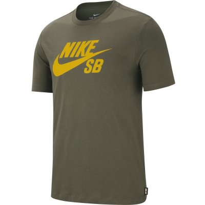 Nike triko SB DRY DFCT LOGO zelená – Zboží Mobilmania
