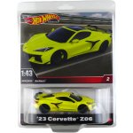 Hot Wheels Premium 23 Corvette Z06 1:43 – Zboží Dáma