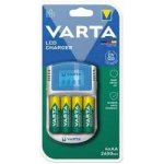 Varta LCD Charger + 4x AA 2600 mAh R2U & 12V & USB 57070201451 – Sleviste.cz
