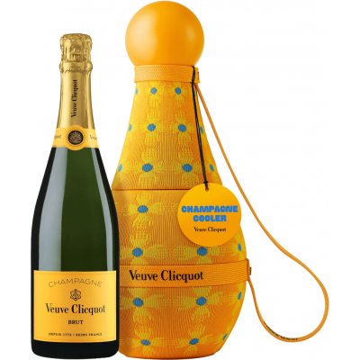 Veuve Clicquot Brut Yellow Label chladiaci obal 12,5% 0,75 l (dárkové balení kazeta) – Zboží Živě