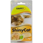 GimBorn GimCat ShinyCat tuňák kuře 2 x 70 g – Zboží Mobilmania