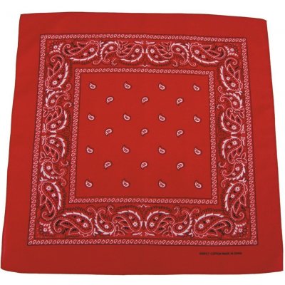 Bandana šátek červený – Zbozi.Blesk.cz