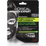 L’Oréal Men Expert Pure Charcoal plátýnková maska 30 g – Zboží Mobilmania