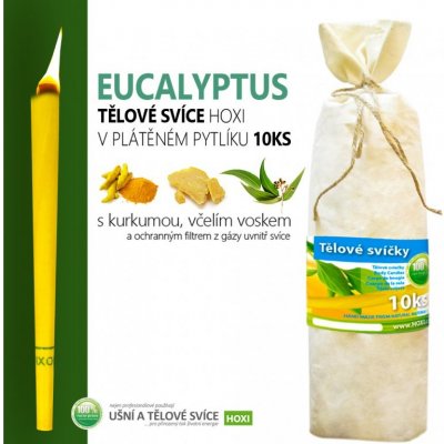 Hoxi Tělové svíčky eucalypt – Zboží Dáma